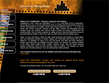 Tablet Screenshot of innercityfilmmakers.com